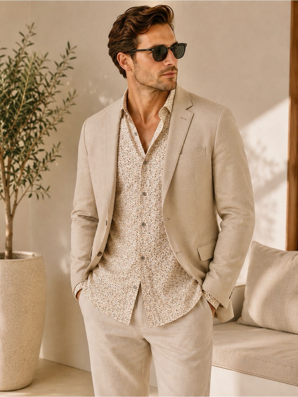 CALVIN KLEIN BUTTON UP